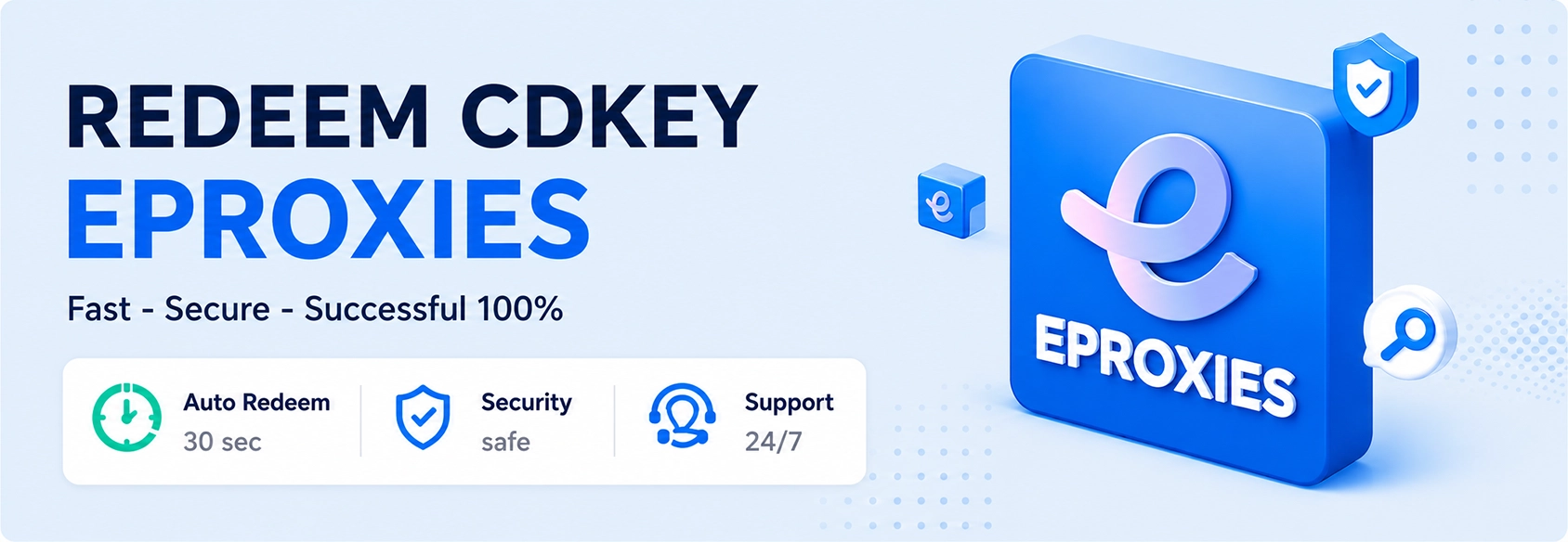 Guide to adding funds to EProxies via CDkey
