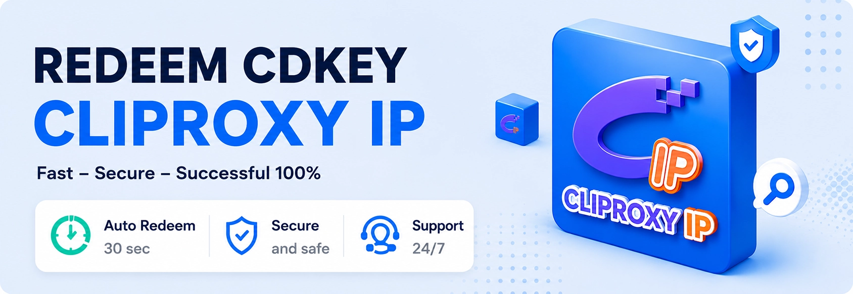 Guide to Reloading Cliproxy Using a CDKey When Purchasing from TradeProxy
