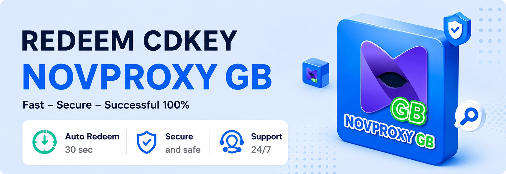 Guide to topping up Novproxy Rotating using a CDKey