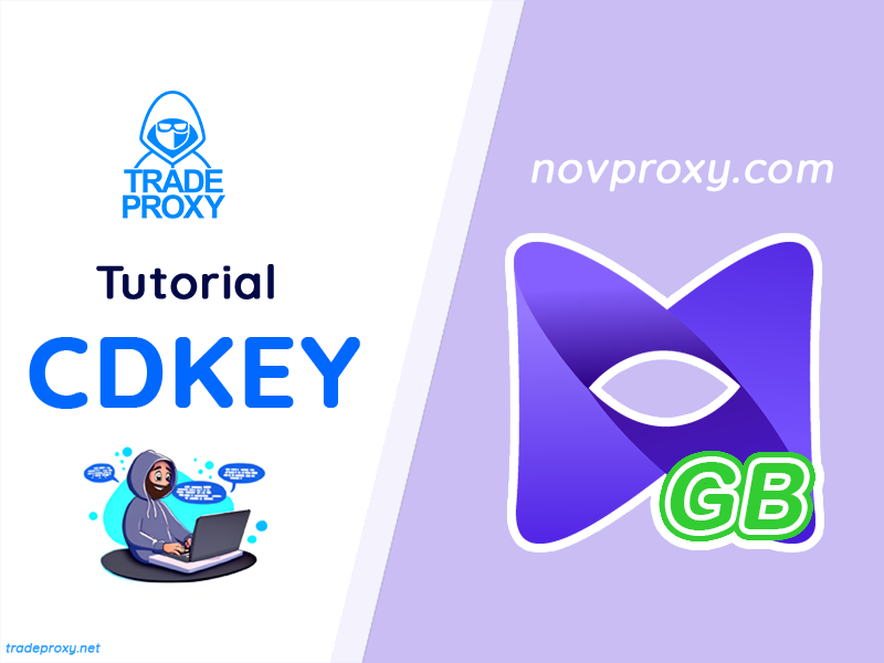 guide to topping up novproxy rotating using a cdkey