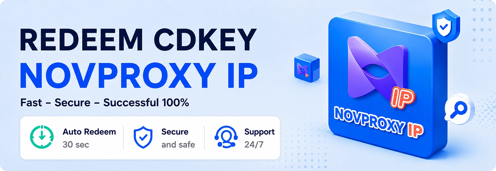 Guide to topping up Novproxy using a CDKey