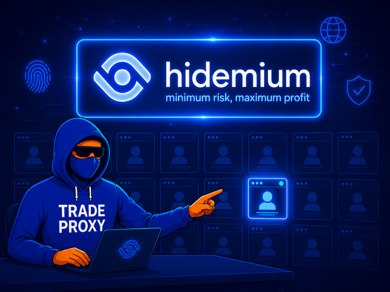 hidemium là gì? trình duyệt antidetect giúp quản lý nhiều tài khoản