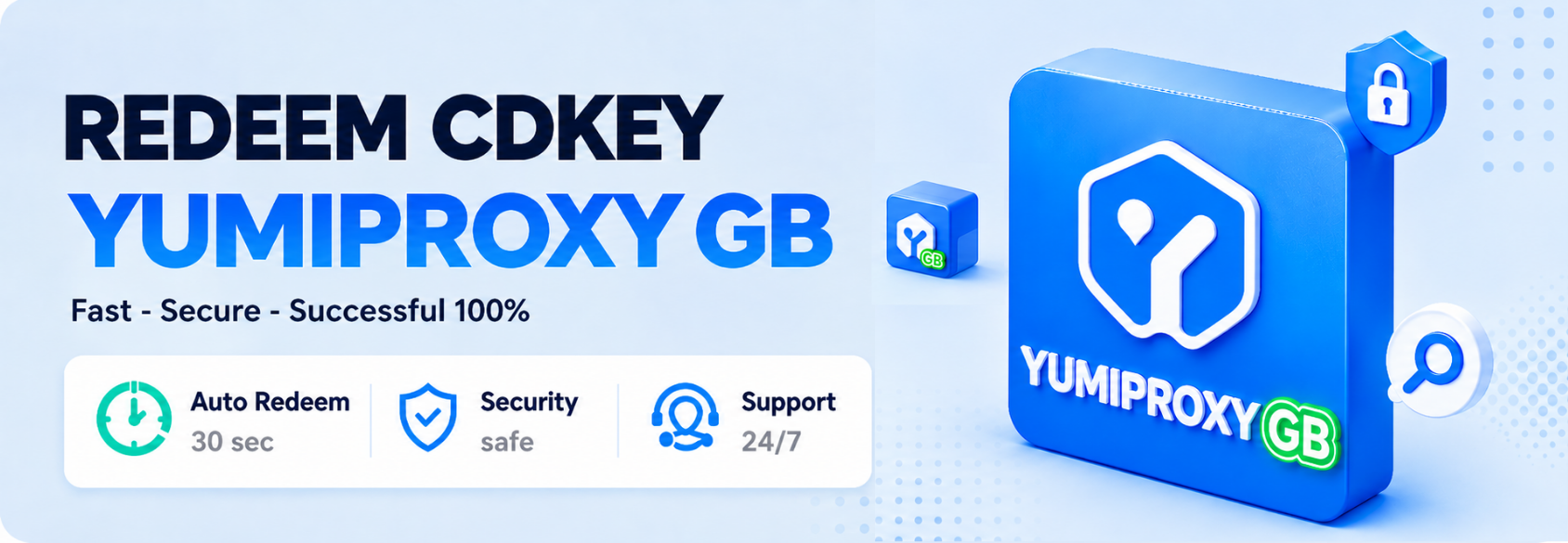 how to redeem yumiproxy rotating proxy using a cdkey