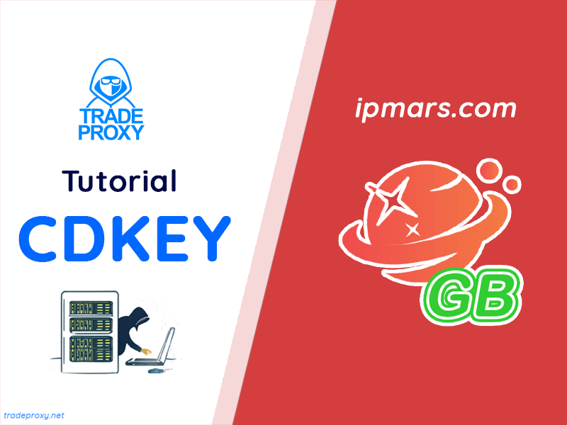 How to use iPmars Rotating with a CDkey when buying from TradeProxy