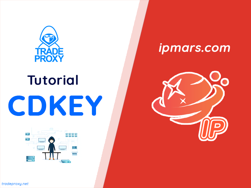 how to use ipmars with a cdkey when buying from tradeproxy