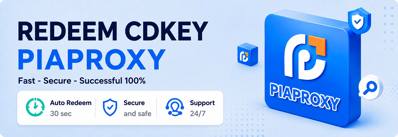 How to use Piaproxy with a CDkey when buying from TradeProxy