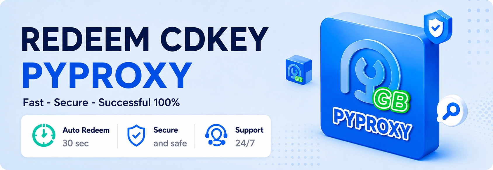 How to use Pyproxy rotating with a CDkey
