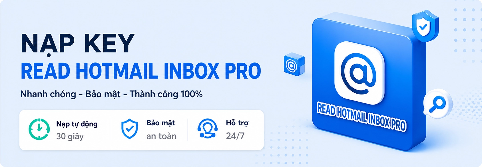 Huớng dẫn kích hoạt Tool Read Hotmail Inbox Pro