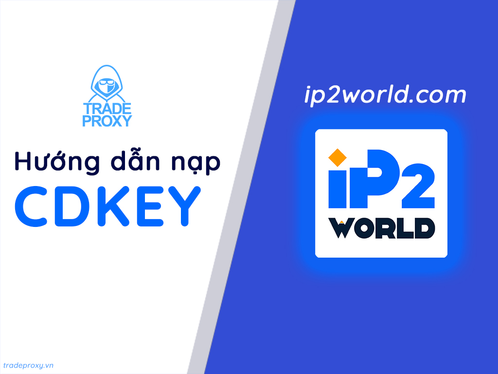 How to use Ip2world proxy with a CDkey when buying from TradeProxy